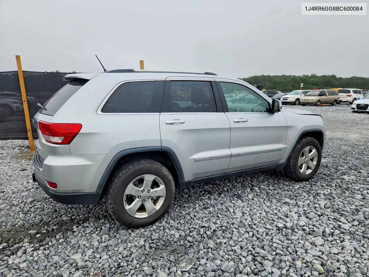 2011 JEEP GRAND CHEROKEE VIN 1J4RR6GG8BC600084 — фото 3