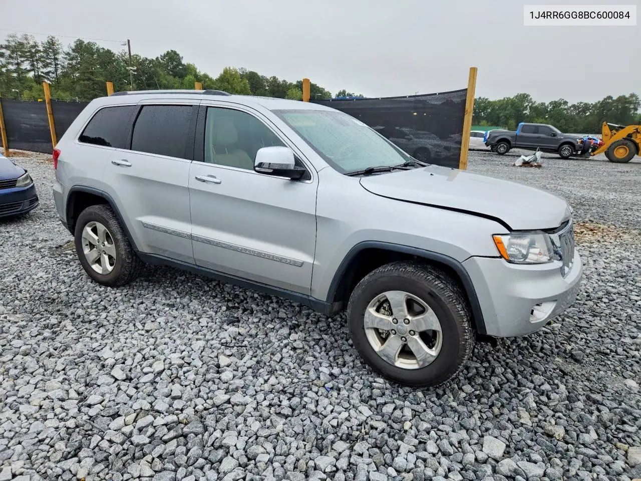2011 JEEP GRAND CHEROKEE VIN 1J4RR6GG8BC600084 — фото 4