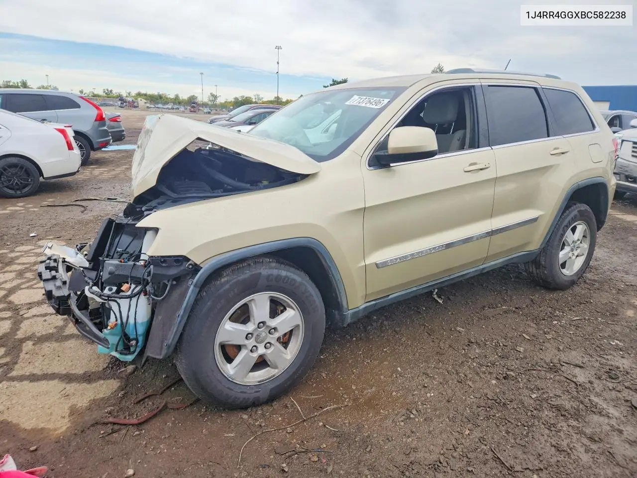 JEEP GRAND CHEROKEE 2011, VIN 1J4RR4GGXBC582238