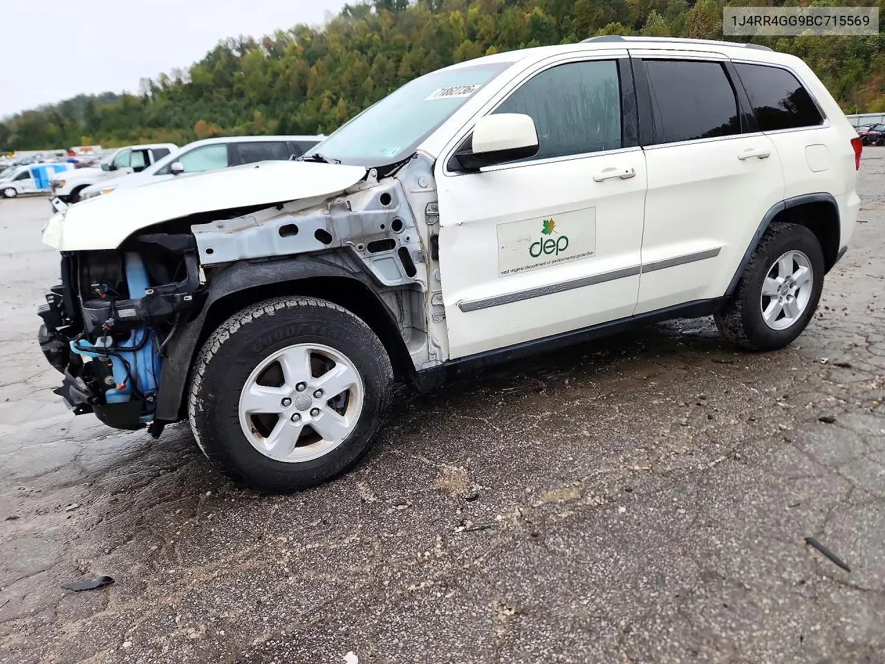 JEEP GRAND CHEROKEE 2011, VIN 1J4RR4GG9BC715569