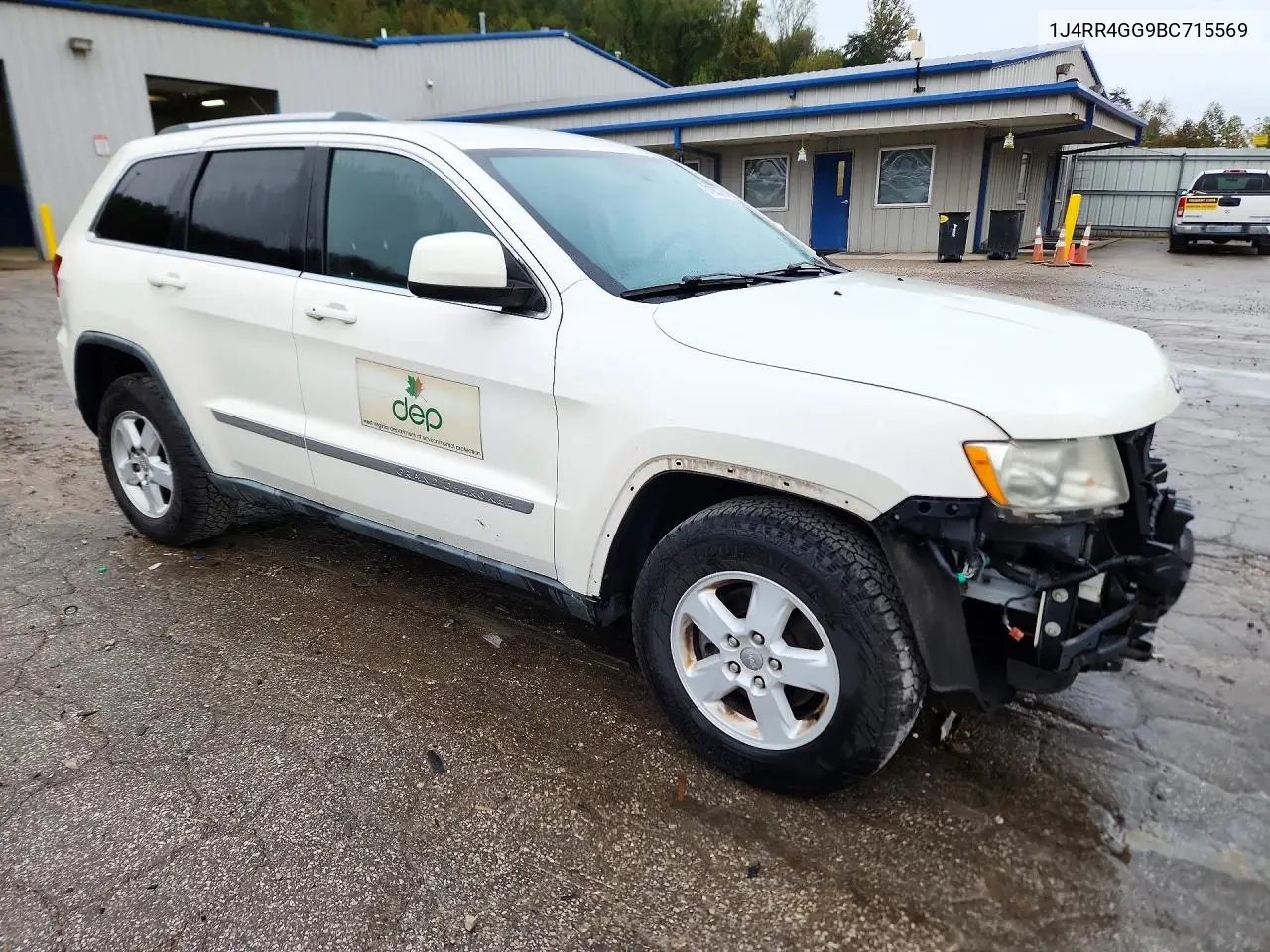 2011 JEEP GRAND CHEROKEE VIN 1J4RR4GG9BC715569 — фото 4