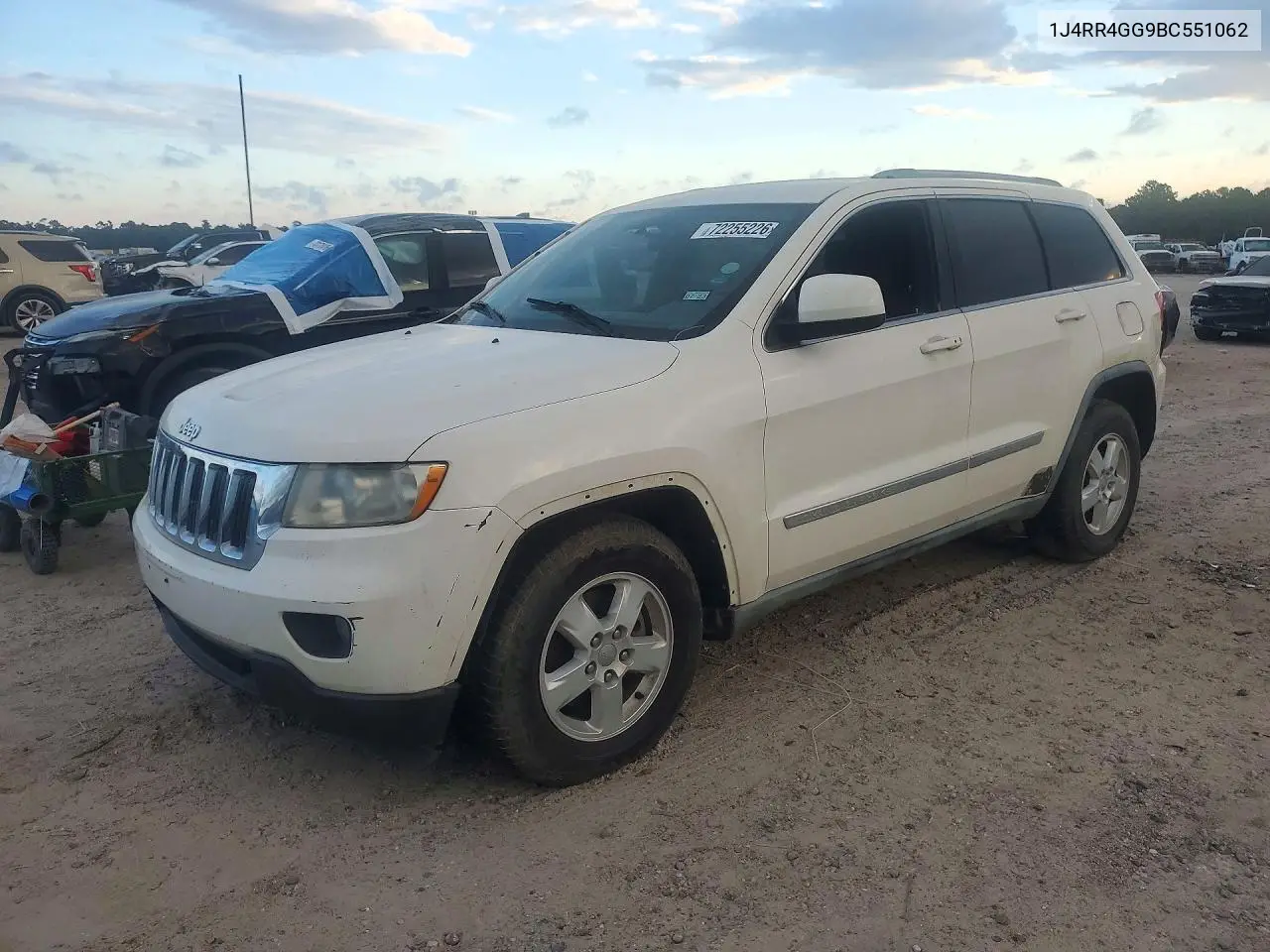 JEEP GRAND CHEROKEE 2011, VIN 1J4RR4GG9BC551062