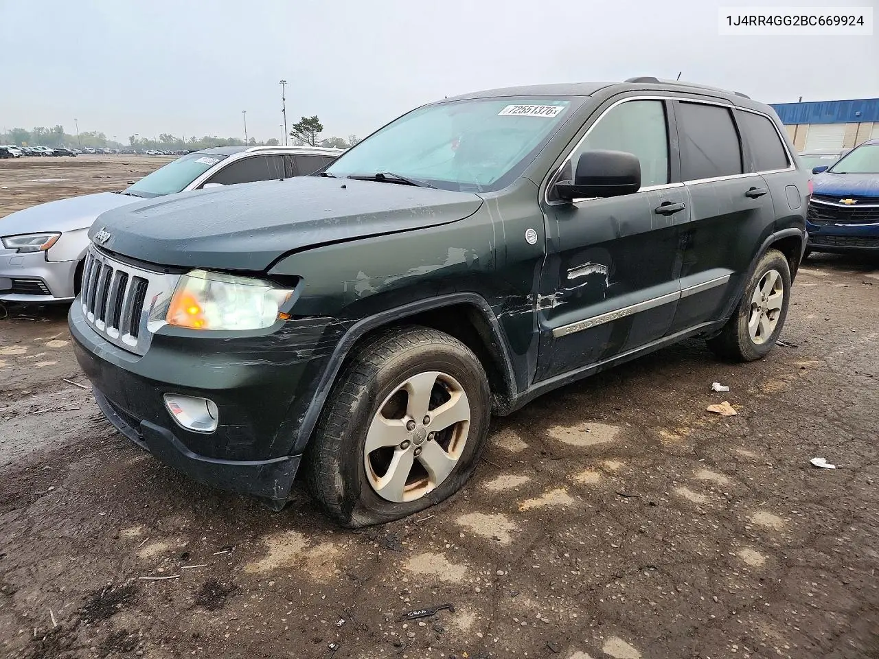 JEEP GRAND CHEROKEE 2011, VIN 1J4RR4GG2BC669924