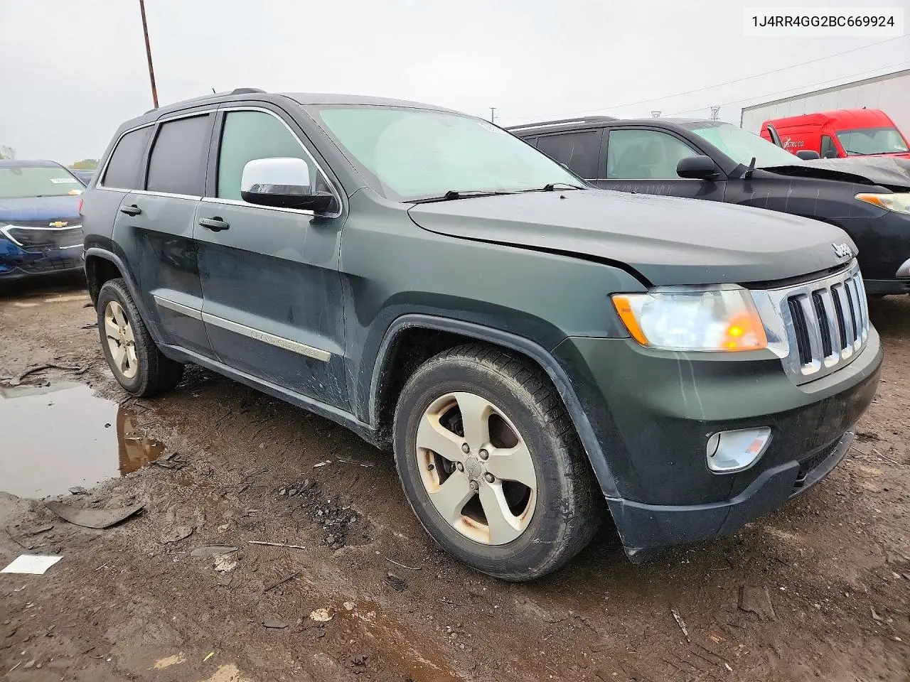 2011 JEEP GRAND CHEROKEE VIN 1J4RR4GG2BC669924 — фото 4