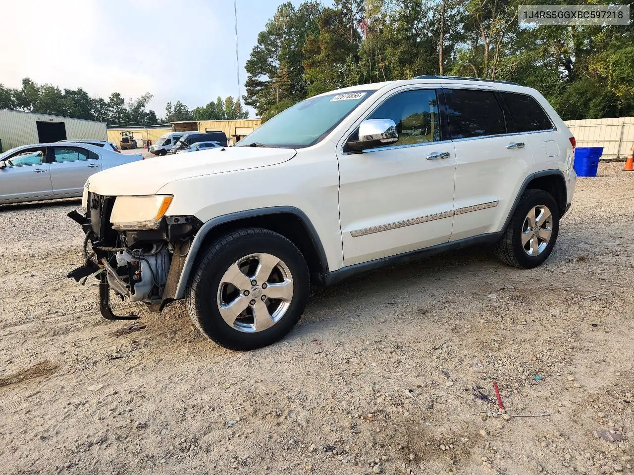 JEEP GRAND CHEROKEE 2011, VIN 1J4RS5GGXBC597218