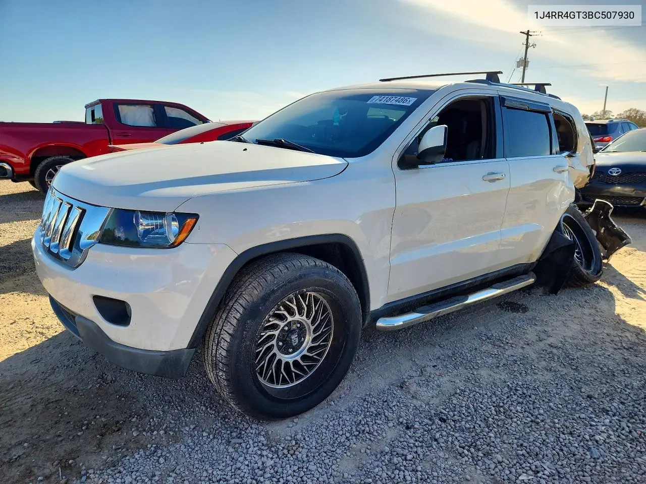 JEEP GRAND CHEROKEE 2011, VIN 1J4RR4GT3BC507930