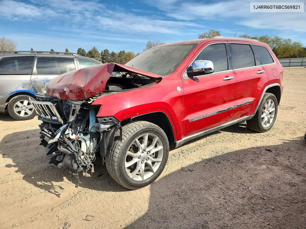 JEEP GRAND CHEROKEE 2011, VIN 1J4RR6GT6BC569821