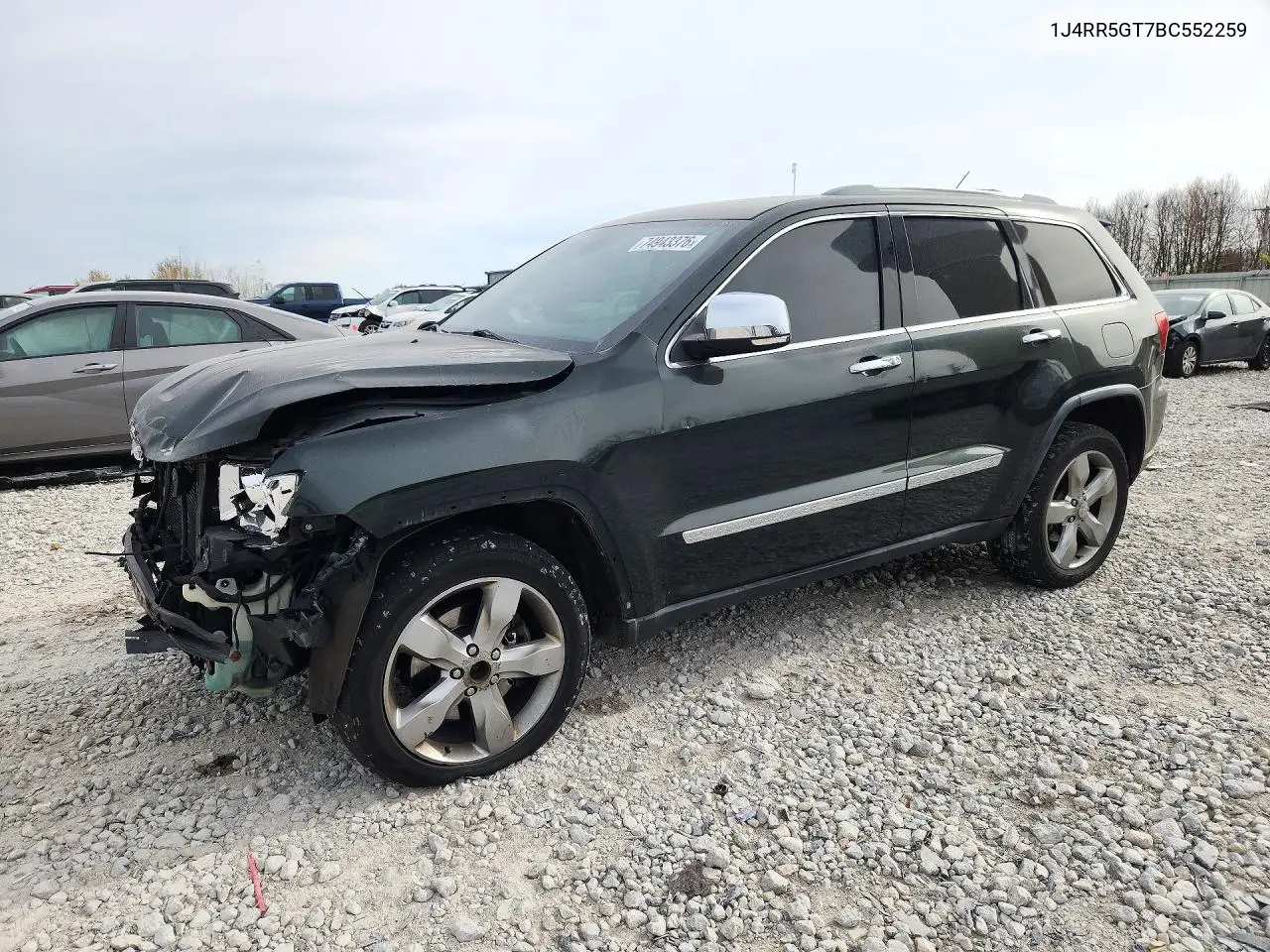 JEEP GRAND CHEROKEE 2011, VIN 1J4RR5GT7BC552259