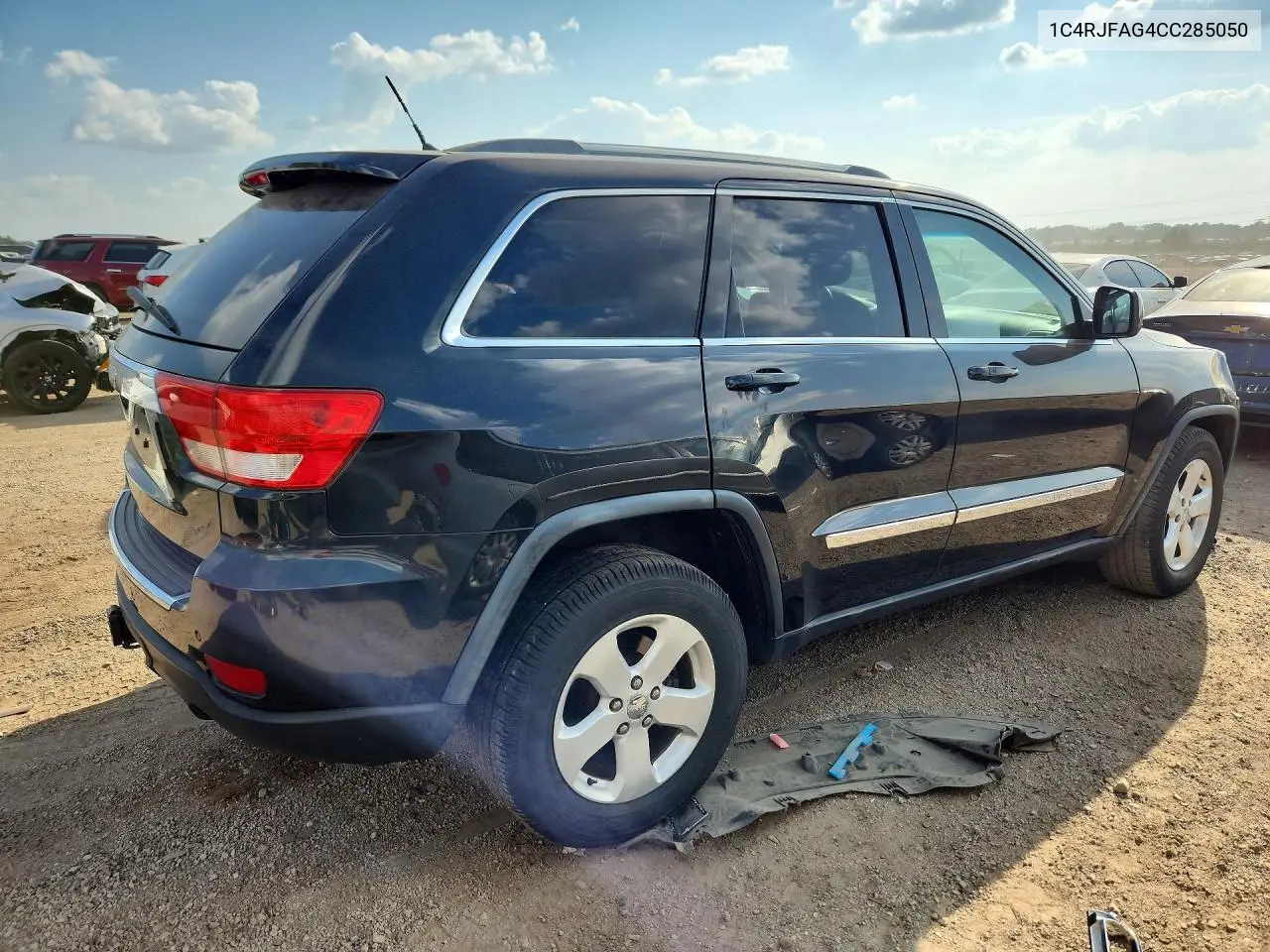 2012 JEEP GRAND CHEROKEE VIN 1C4RJFAG4CC285050 — фото 3