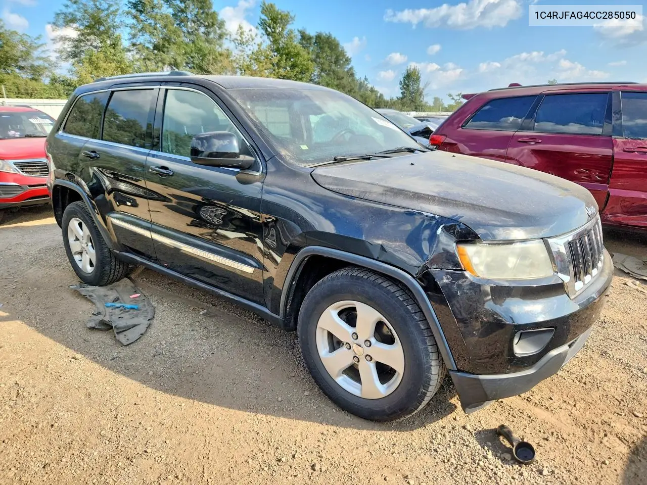 2012 JEEP GRAND CHEROKEE VIN 1C4RJFAG4CC285050 — фото 4