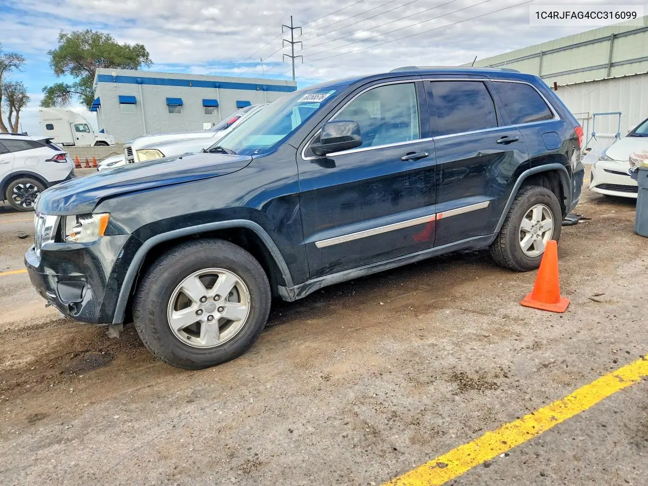 JEEP GRAND CHEROKEE 2012, VIN 1C4RJFAG4CC316099