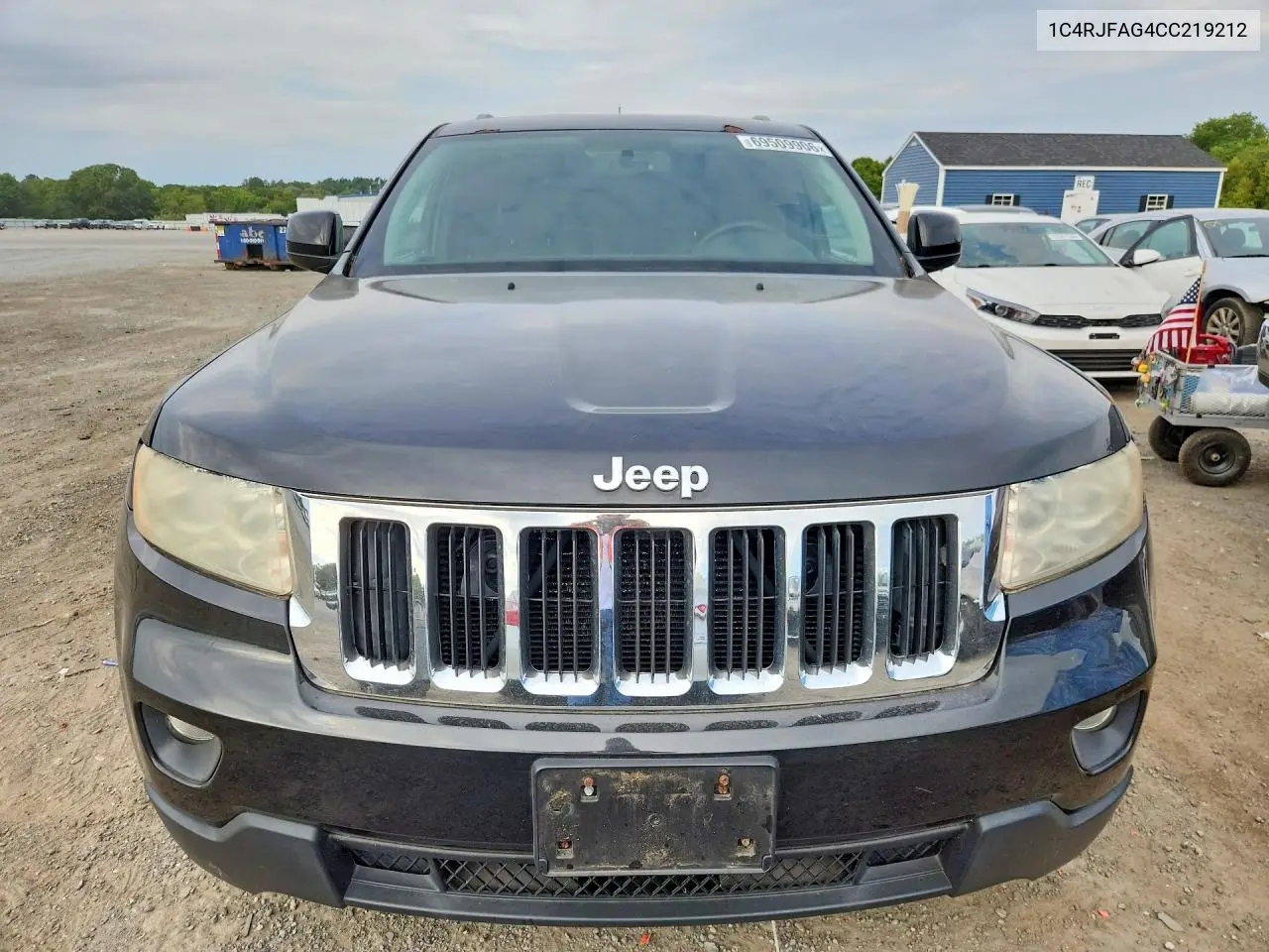 2012 JEEP GRAND CHEROKEE VIN 1C4RJFAG4CC219212 — фото 5