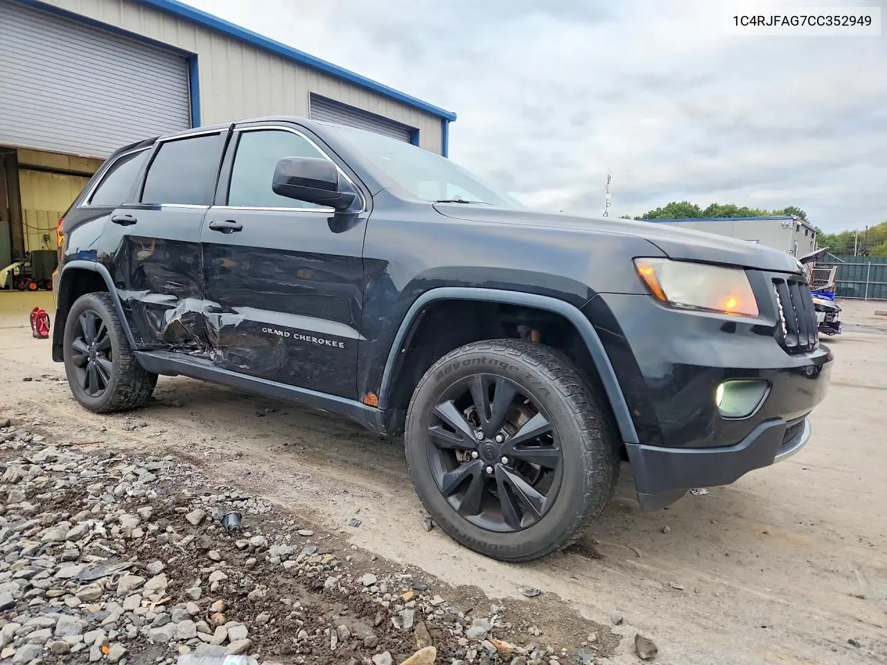 2012 JEEP GRAND CHEROKEE VIN 1C4RJFAG7CC352949 — фото 4