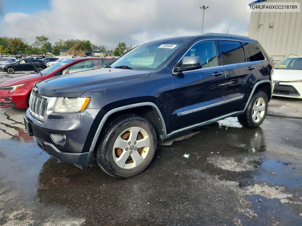 JEEP GRAND CHEROKEE 2012, VIN 1C4RJFAGXCC218789