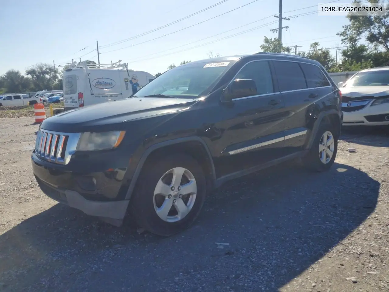 JEEP GRAND CHEROKEE 2012, VIN 1C4RJEAG2CC291004