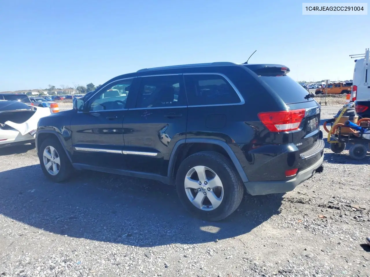 2012 JEEP GRAND CHEROKEE VIN 1C4RJEAG2CC291004 — фото 2
