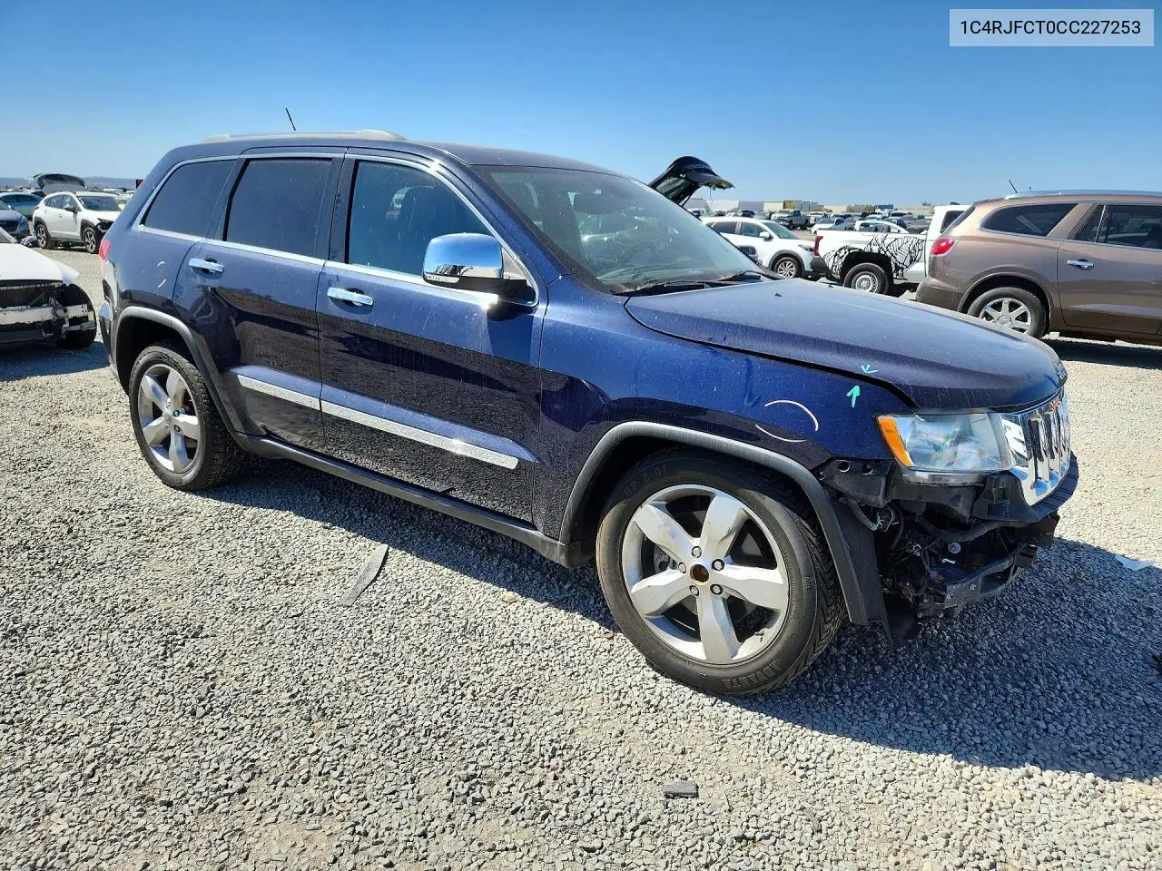 2012 JEEP GRAND CHEROKEE VIN 1C4RJFCT0CC227253 — фото 4