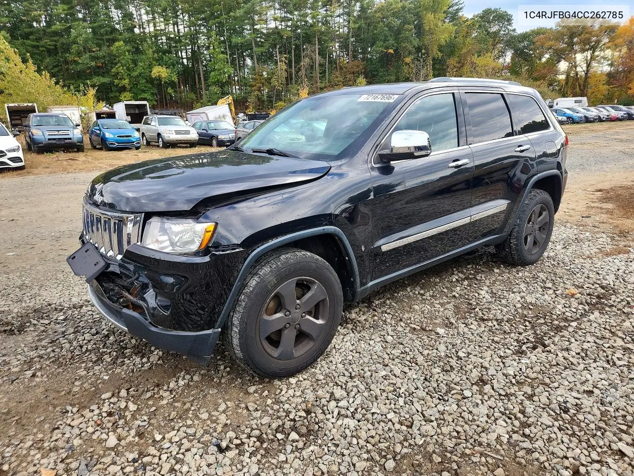 JEEP GRAND CHEROKEE 2012, VIN 1C4RJFBG4CC262785