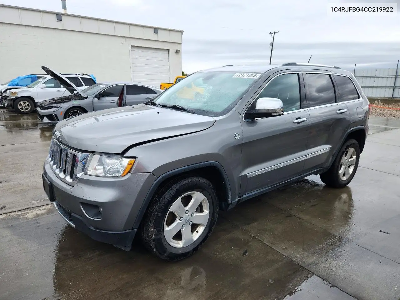 JEEP GRAND CHEROKEE 2012, VIN 1C4RJFBG4CC219922