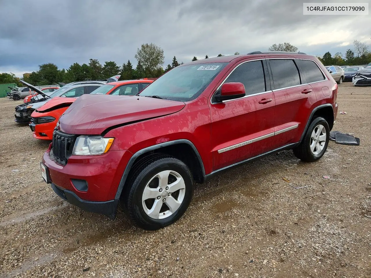 JEEP GRAND CHEROKEE 2012, VIN 1C4RJFAG1CC179090