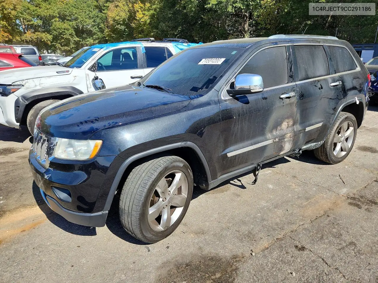 JEEP GRAND CHEROKEE 2012, VIN 1C4RJECT9CC291186