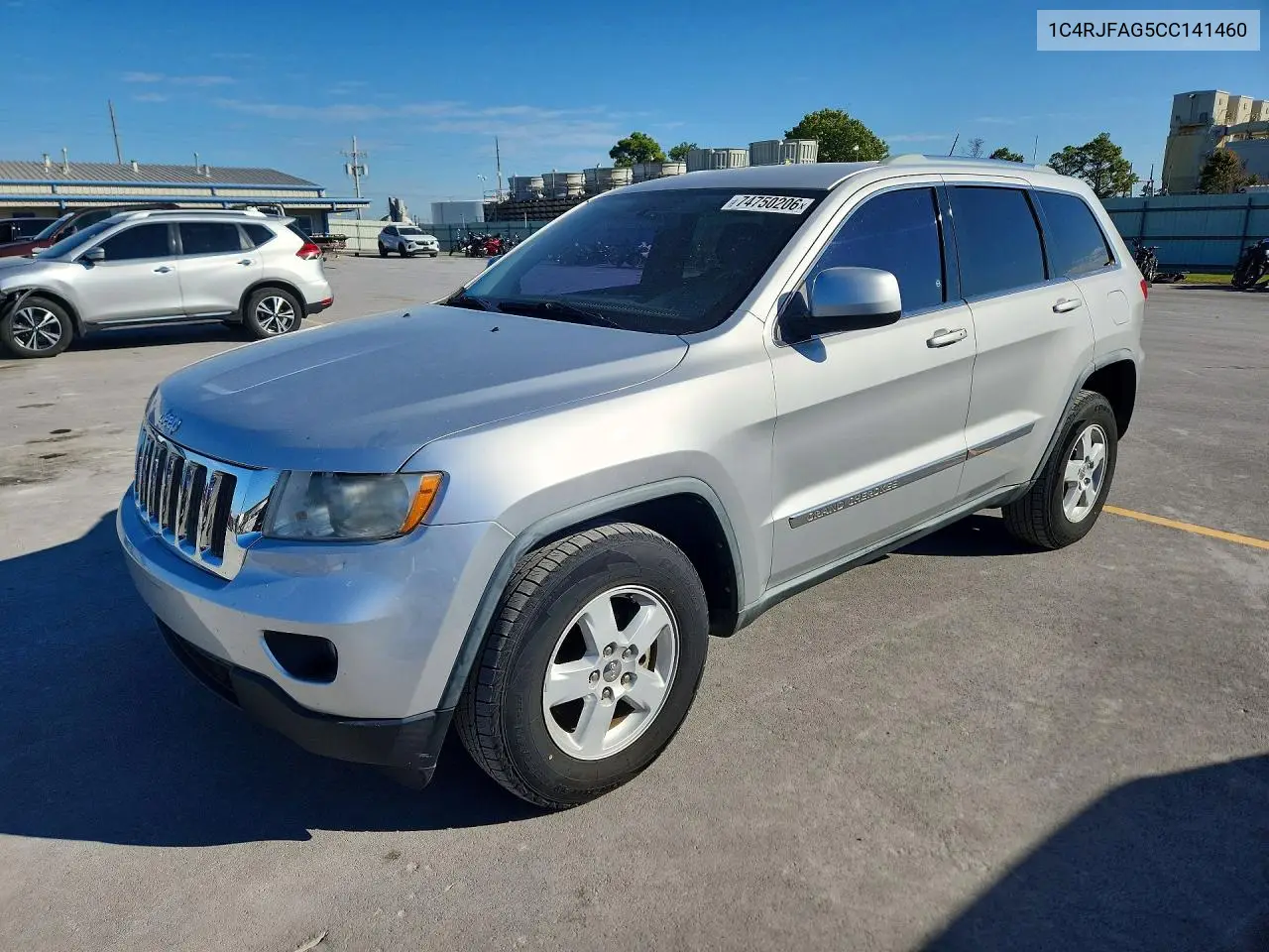 JEEP GRAND CHEROKEE 2012, VIN 1C4RJFAG5CC141460