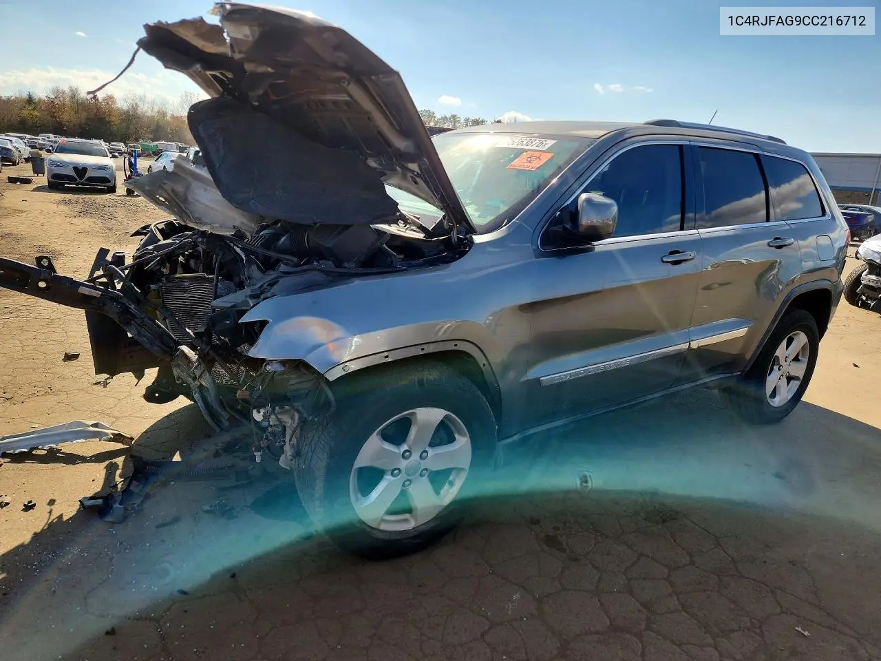 JEEP GRAND CHEROKEE 2012, VIN 1C4RJFAG9CC216712