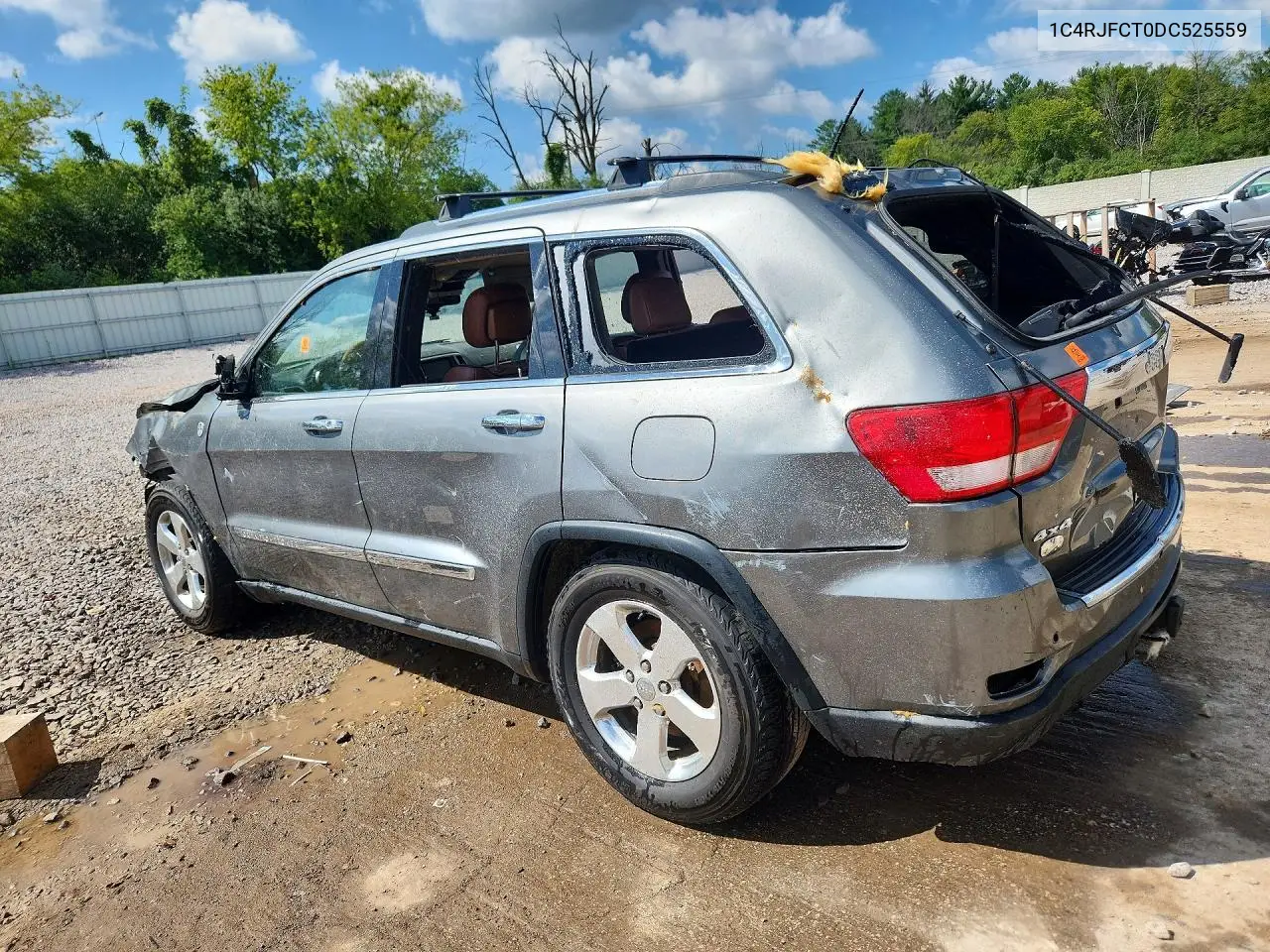 2013 JEEP GRAND CHEROKEE VIN 1C4RJFCT0DC525559 — фото 2