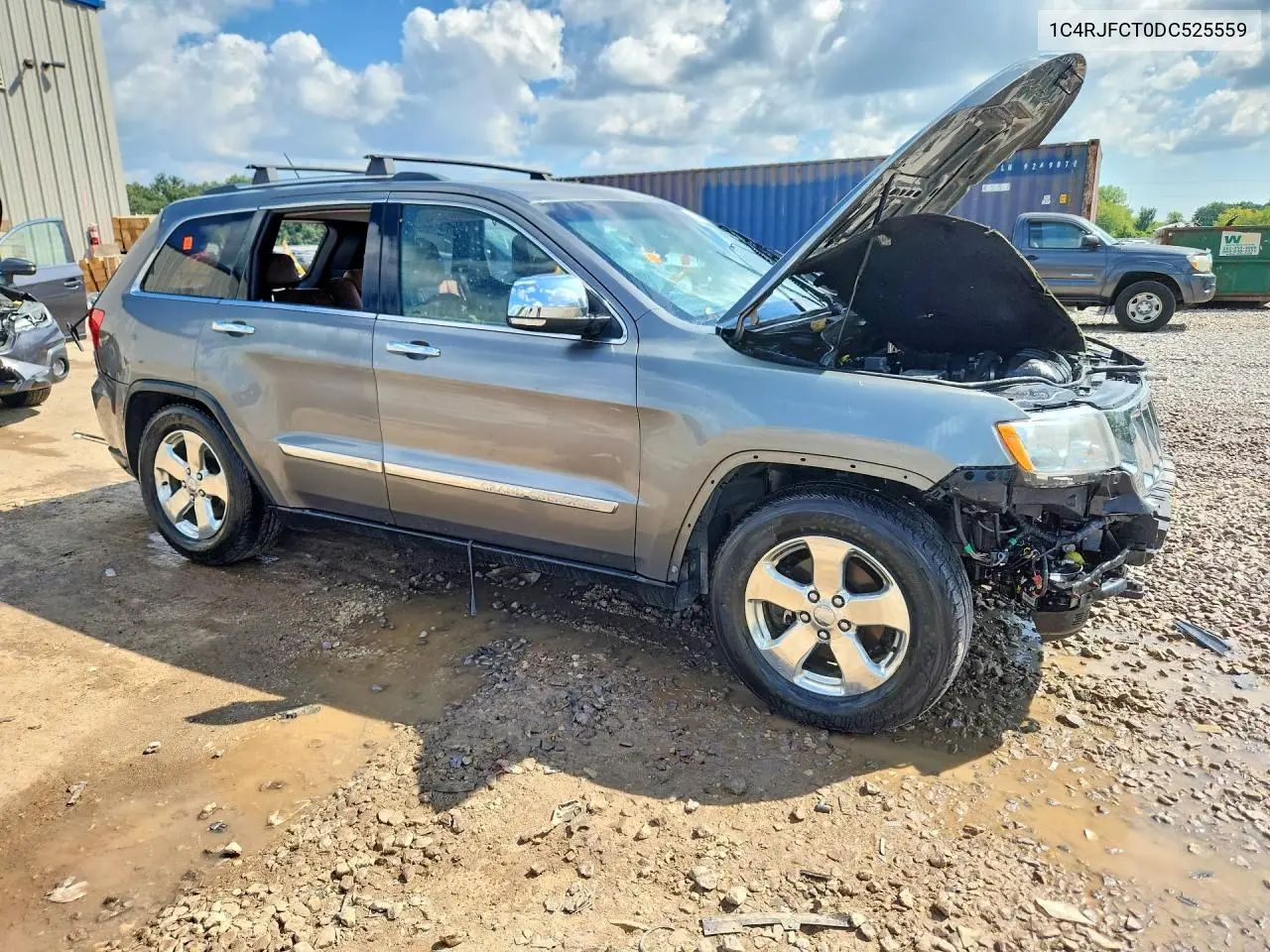 2013 JEEP GRAND CHEROKEE VIN 1C4RJFCT0DC525559 — фото 4