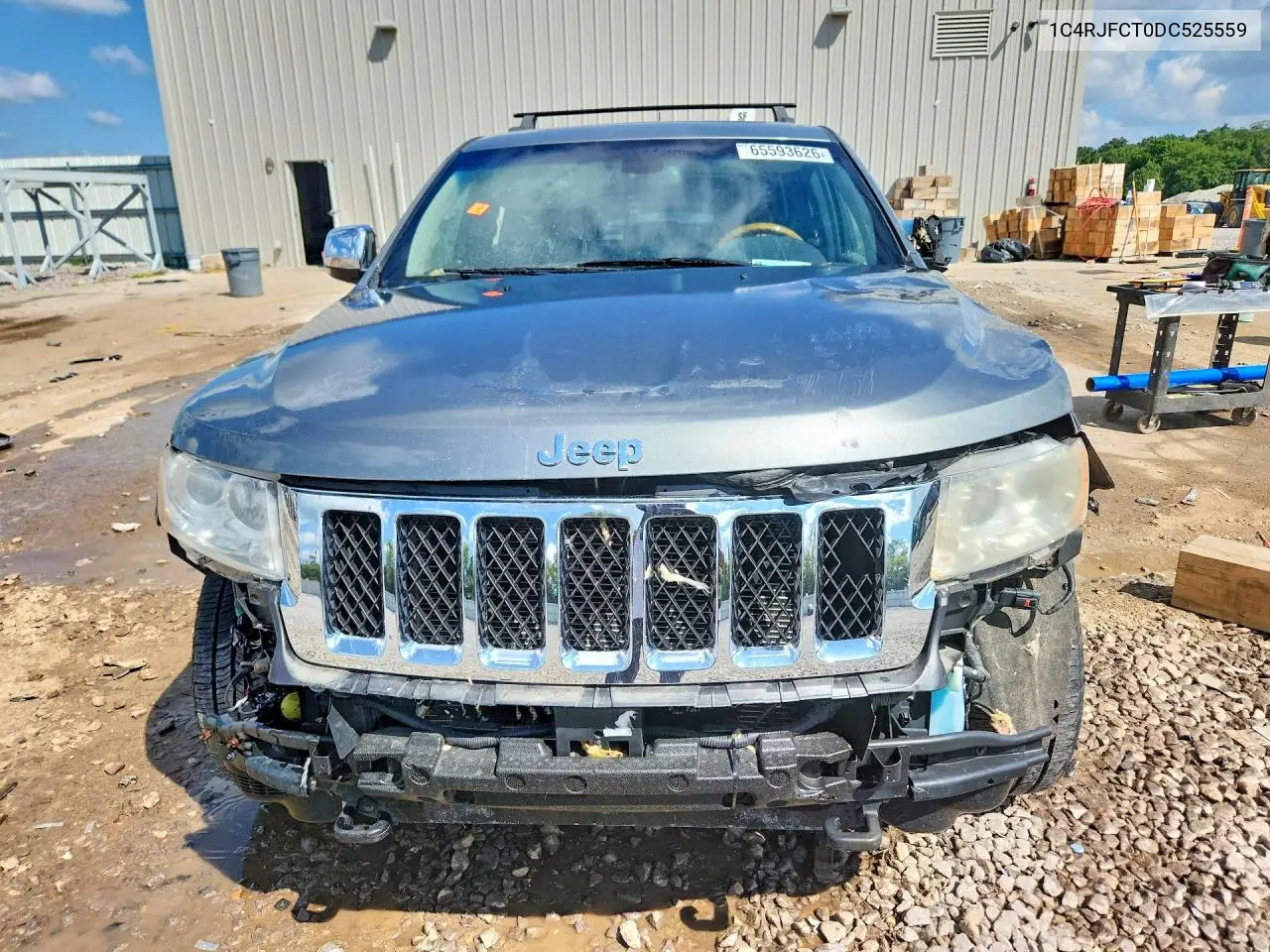 2013 JEEP GRAND CHEROKEE VIN 1C4RJFCT0DC525559 — фото 5
