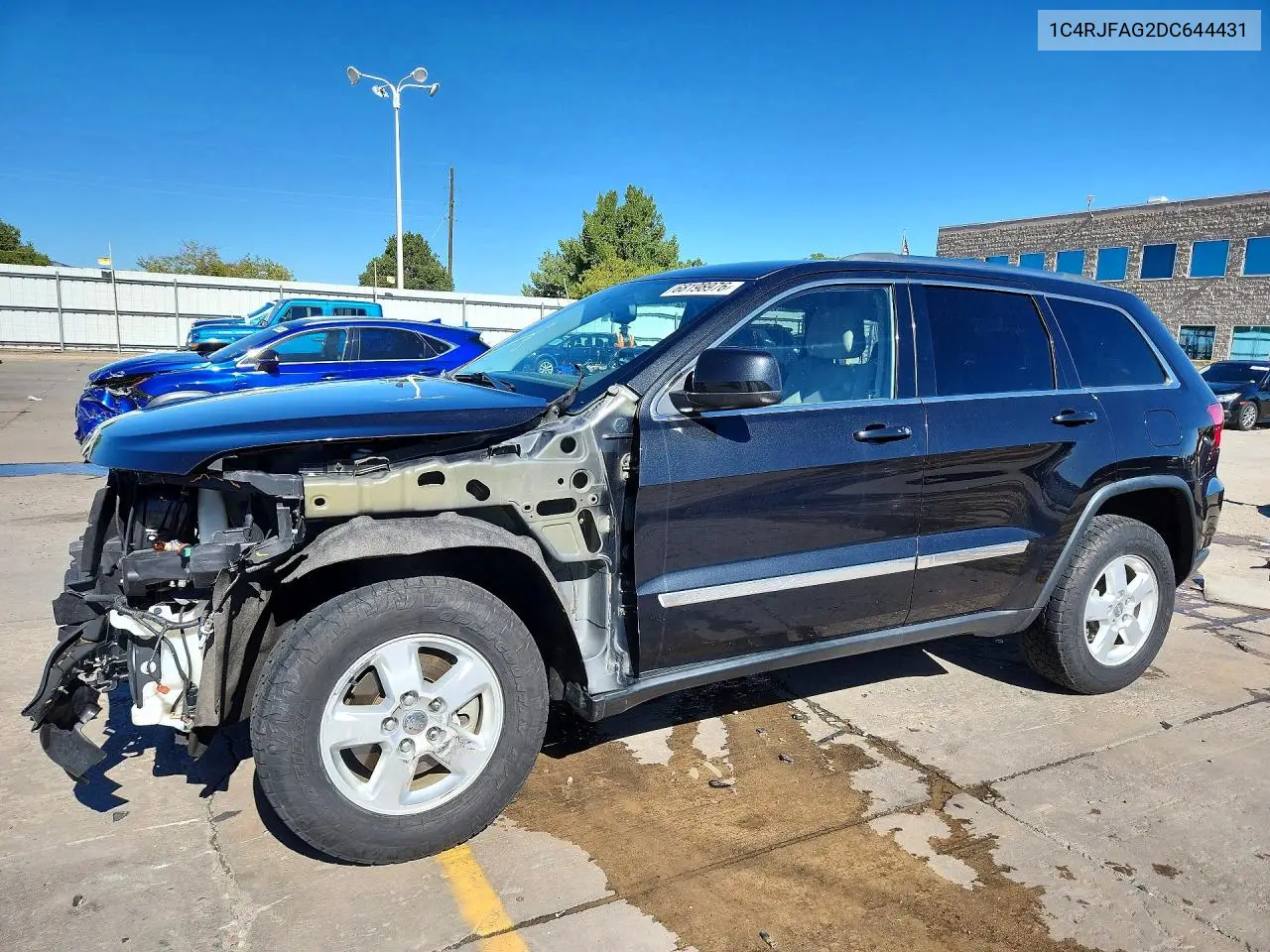 JEEP GRAND CHEROKEE 2013, VIN 1C4RJFAG2DC644431