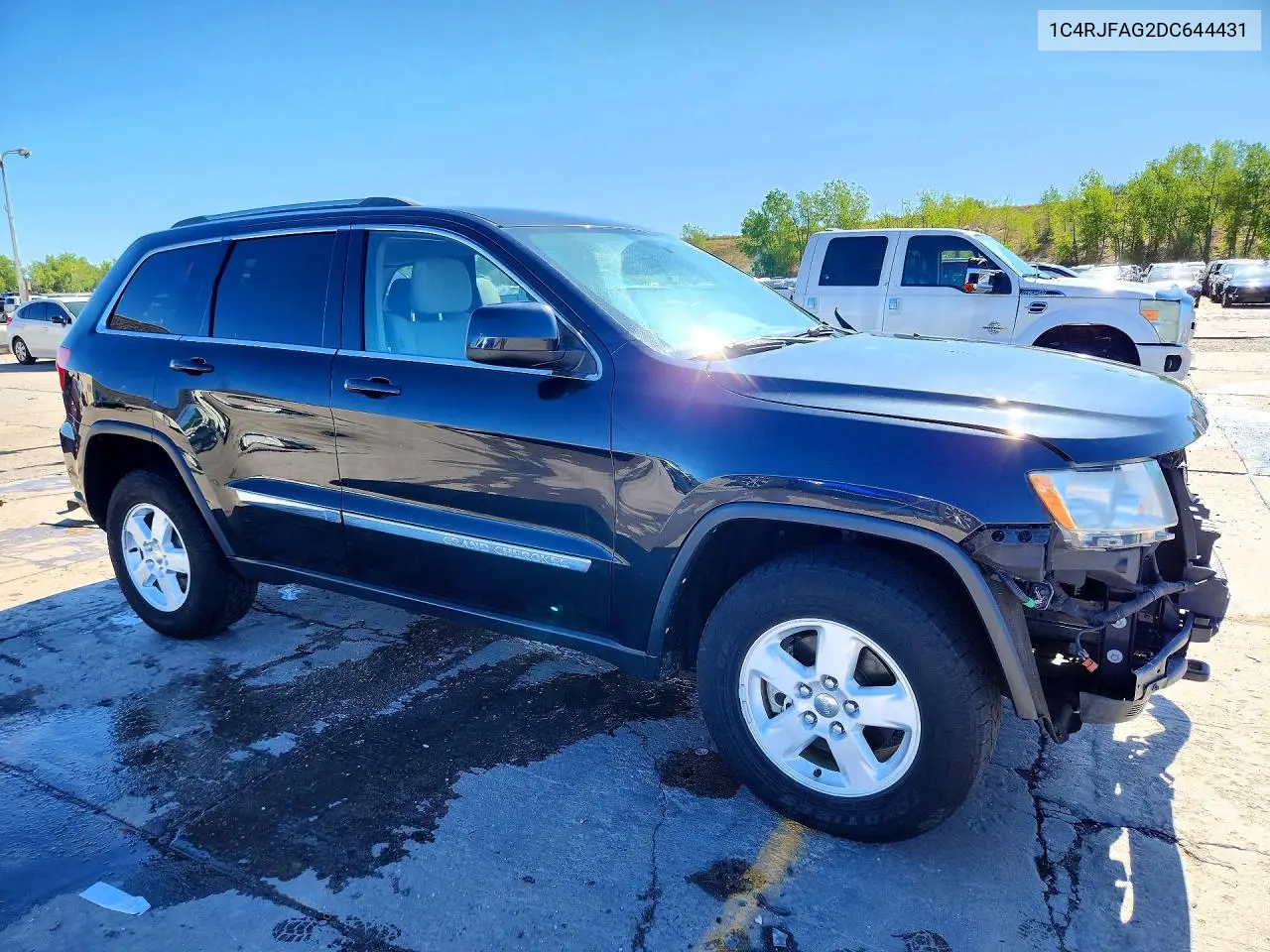 2013 JEEP GRAND CHEROKEE VIN 1C4RJFAG2DC644431 — фото 4