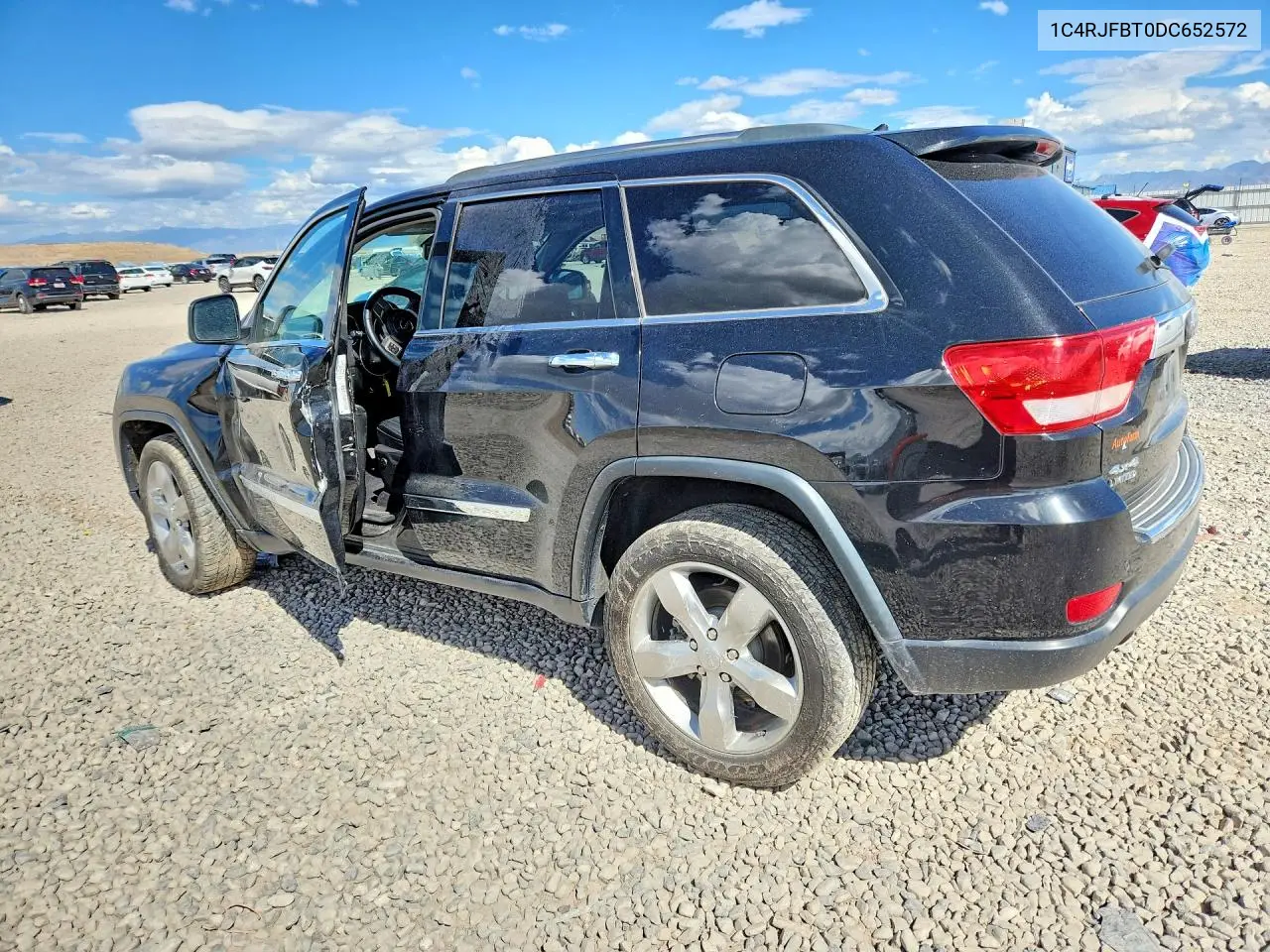 2013 JEEP GRAND CHEROKEE VIN 1C4RJFBT0DC652572 — фото 2