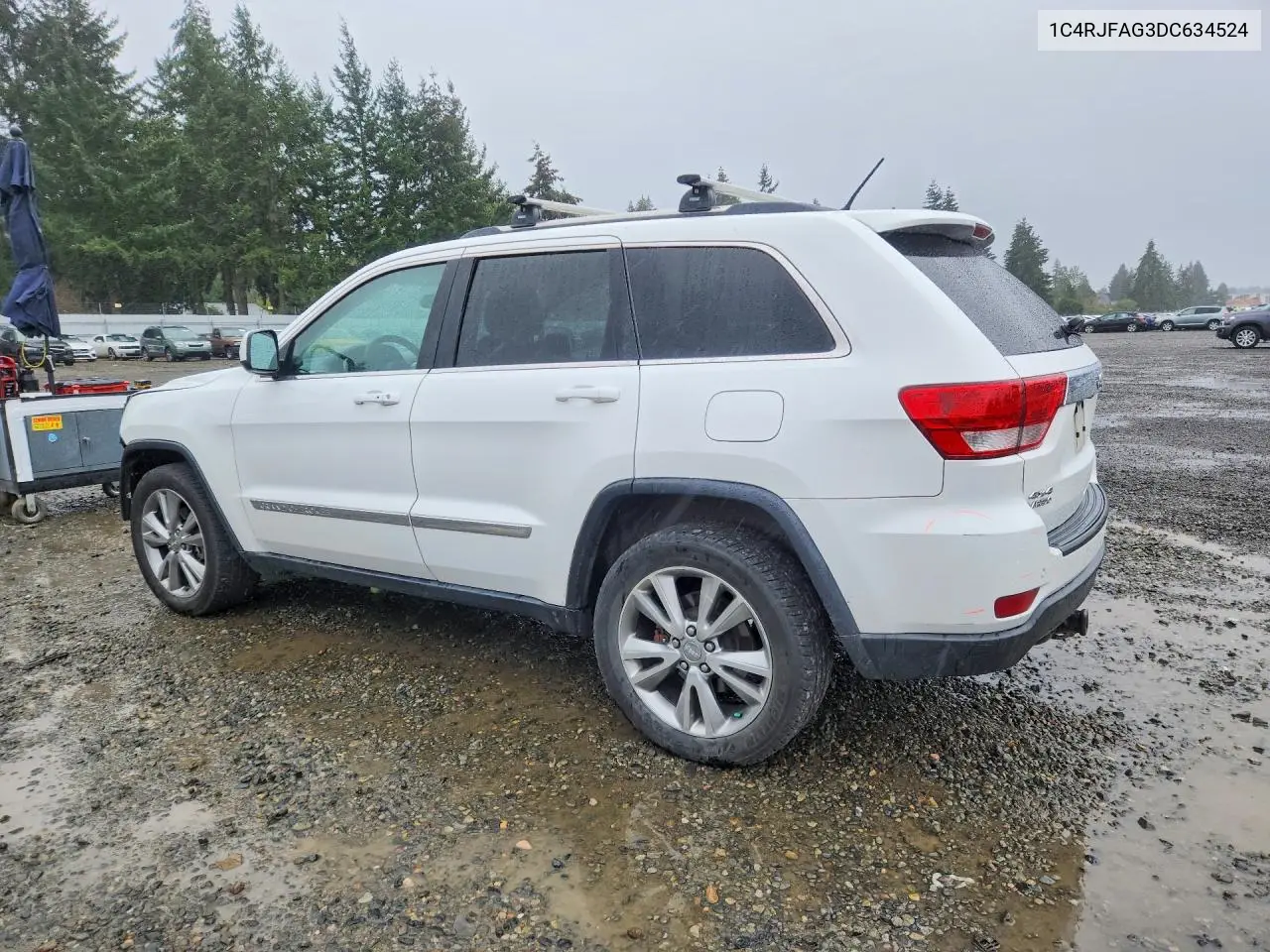 2013 JEEP GRAND CHEROKEE VIN 1C4RJFAG3DC634524 — фото 2