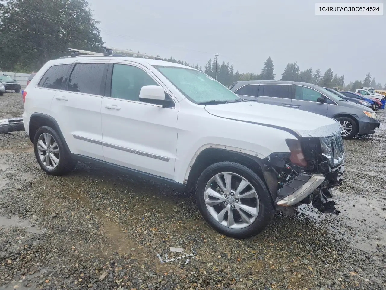 2013 JEEP GRAND CHEROKEE VIN 1C4RJFAG3DC634524 — фото 4