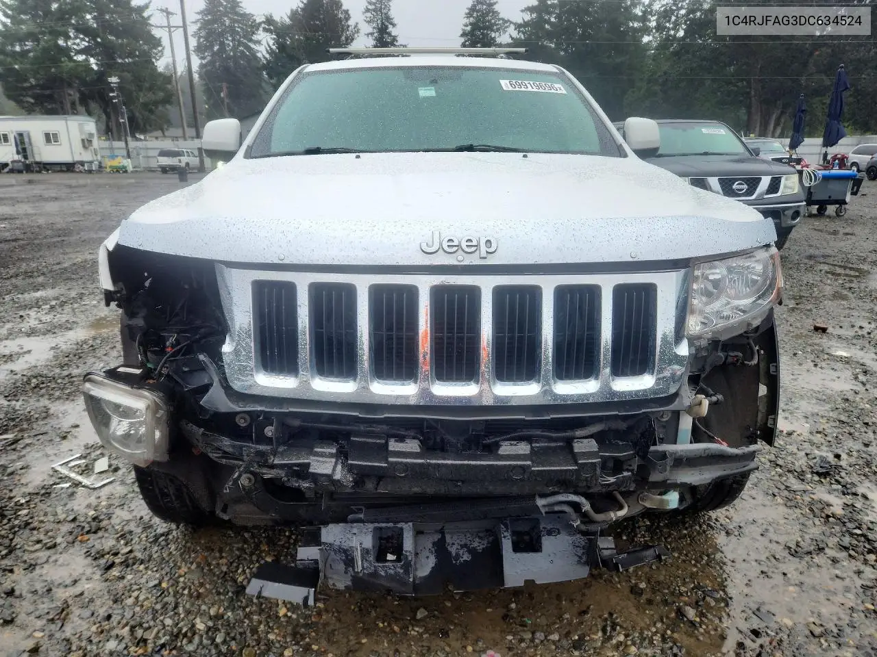2013 JEEP GRAND CHEROKEE VIN 1C4RJFAG3DC634524 — фото 5