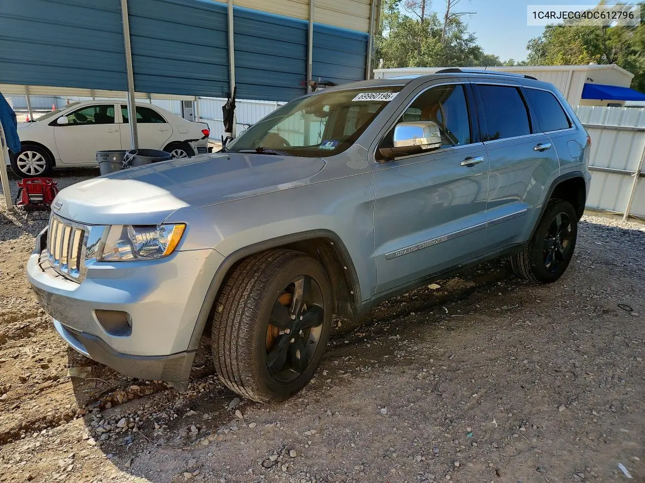 JEEP GRAND CHEROKEE 2013, VIN 1C4RJECG4DC612796