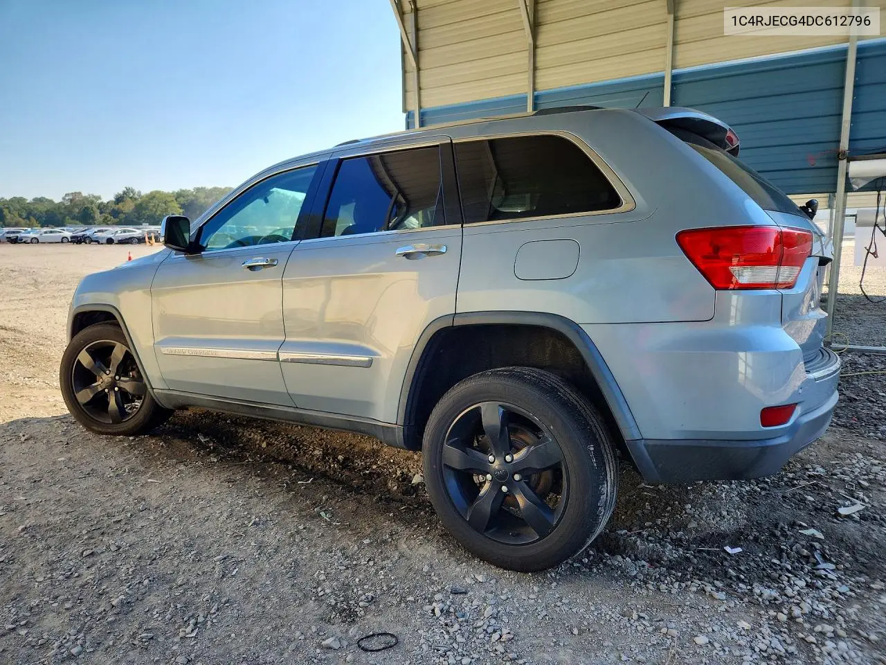 2013 JEEP GRAND CHEROKEE VIN 1C4RJECG4DC612796 — фото 2