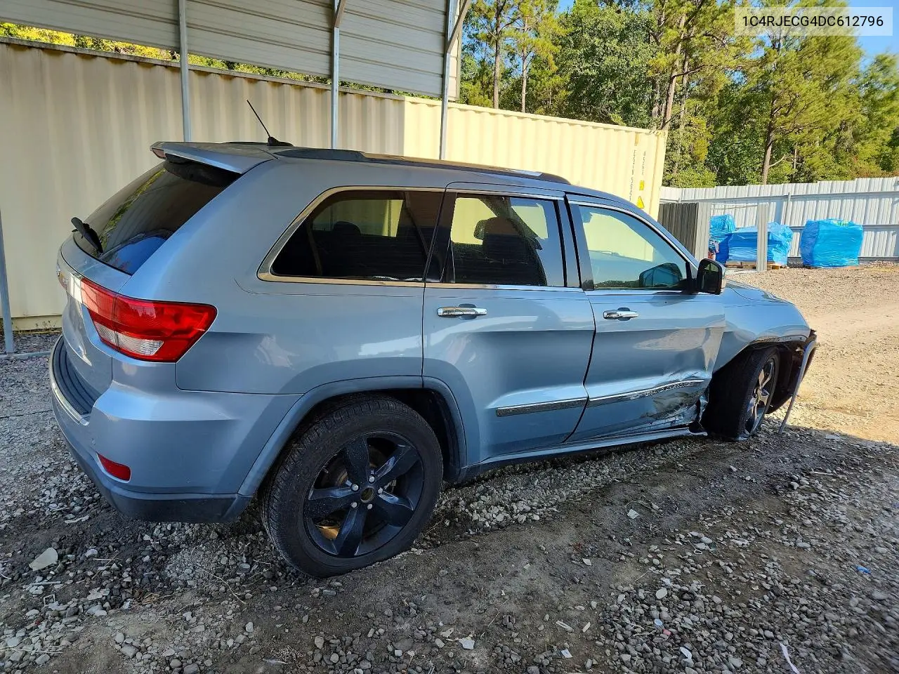 2013 JEEP GRAND CHEROKEE VIN 1C4RJECG4DC612796 — фото 3