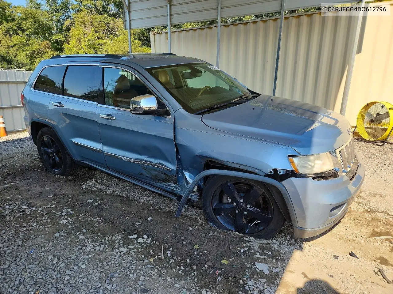 2013 JEEP GRAND CHEROKEE VIN 1C4RJECG4DC612796 — фото 4
