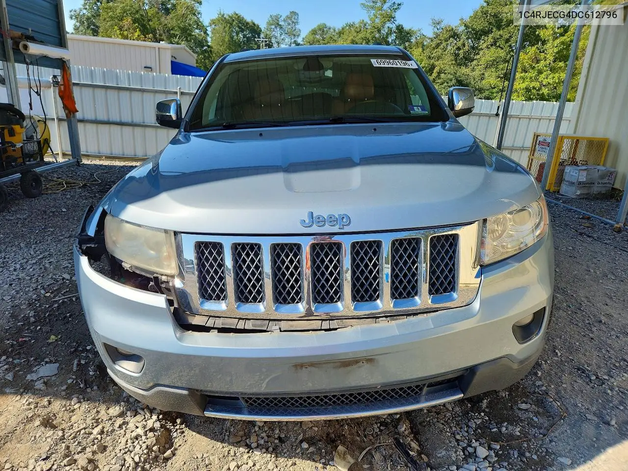 2013 JEEP GRAND CHEROKEE VIN 1C4RJECG4DC612796 — фото 5