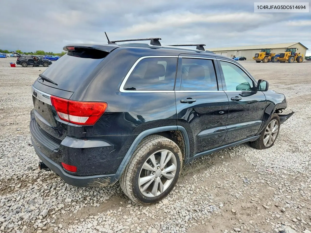2013 JEEP GRAND CHEROKEE VIN 1C4RJFAG5DC614694 — фото 3