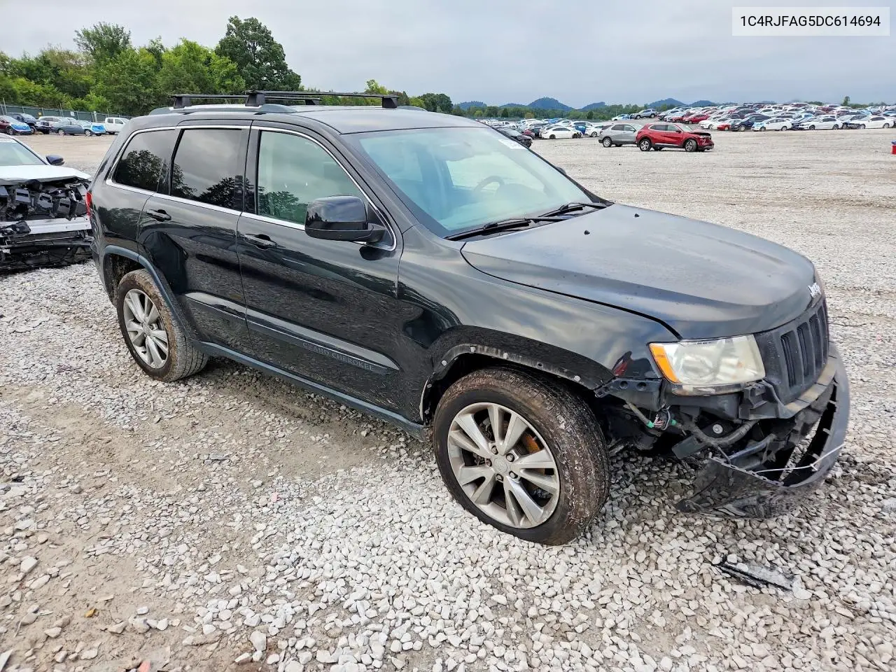 2013 JEEP GRAND CHEROKEE VIN 1C4RJFAG5DC614694 — фото 4