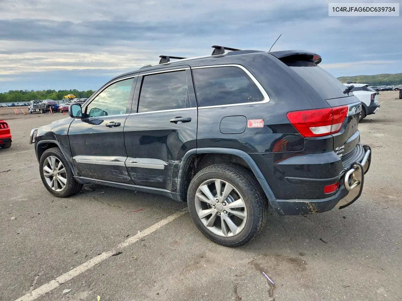 2013 JEEP GRAND CHEROKEE VIN 1C4RJFAG6DC639734 — фото 2