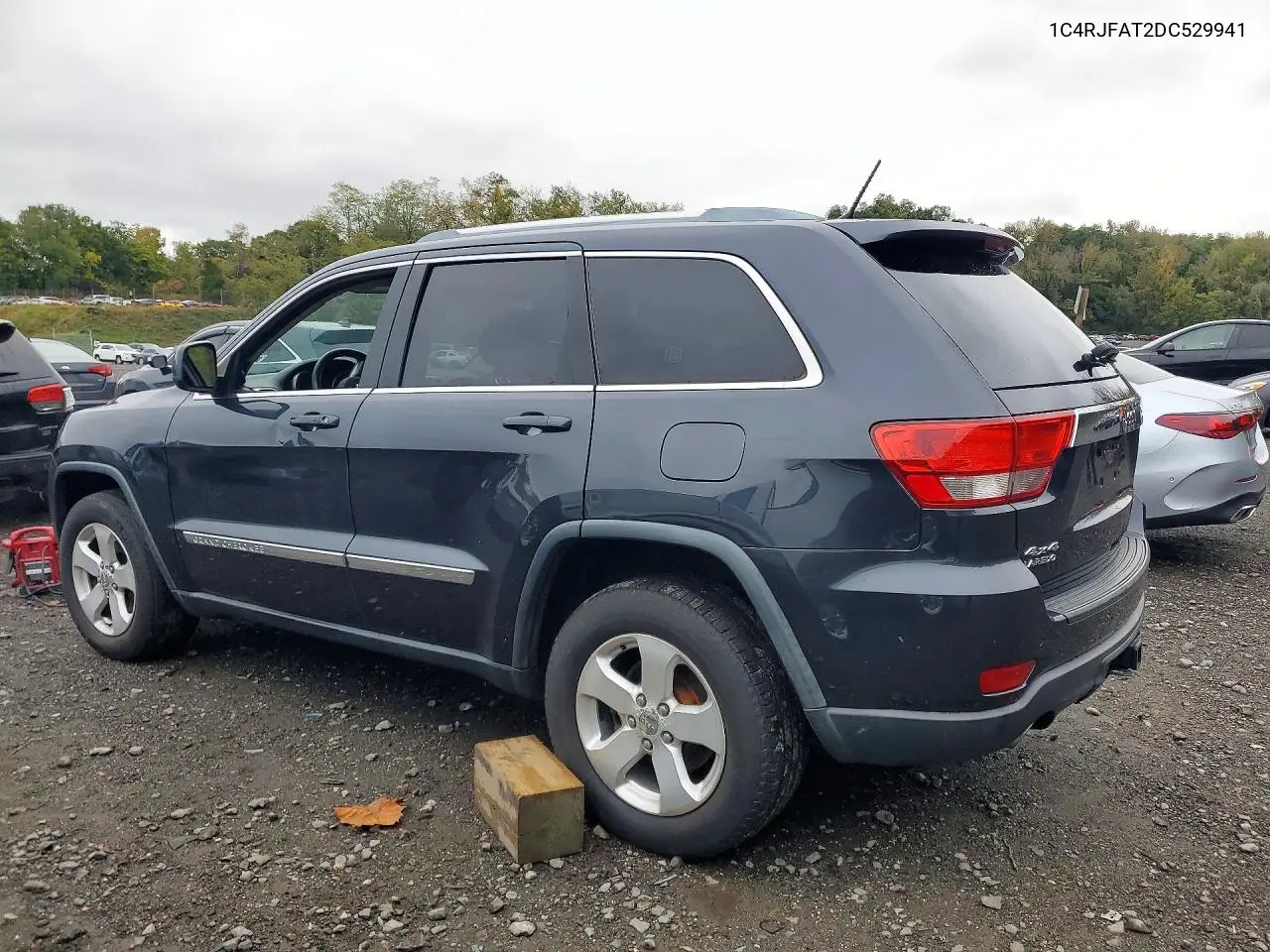 2013 JEEP GRAND CHEROKEE VIN 1C4RJFAT2DC529941 — фото 2