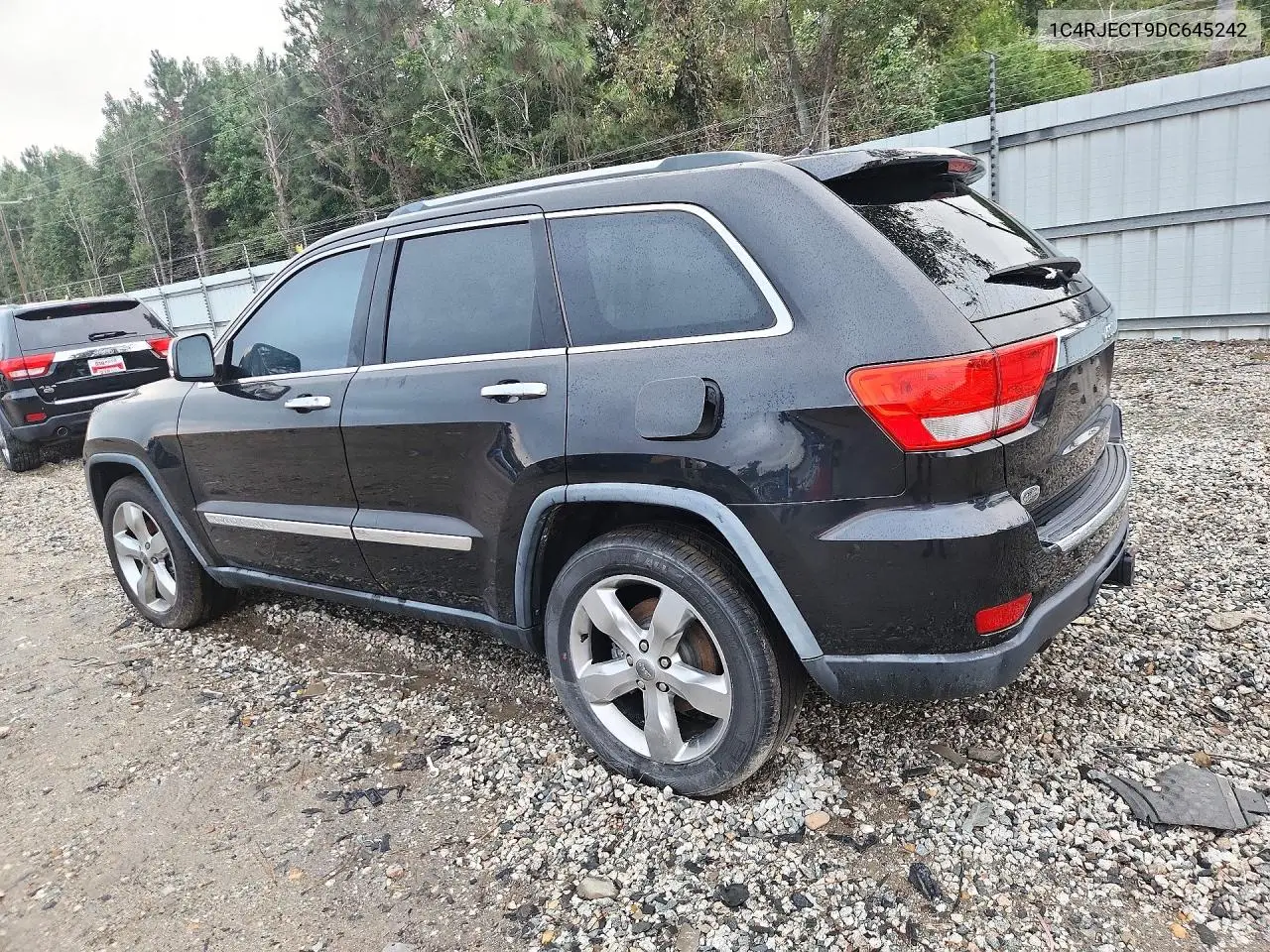 2013 JEEP GRAND CHEROKEE VIN 1C4RJECT9DC645242 — фото 2