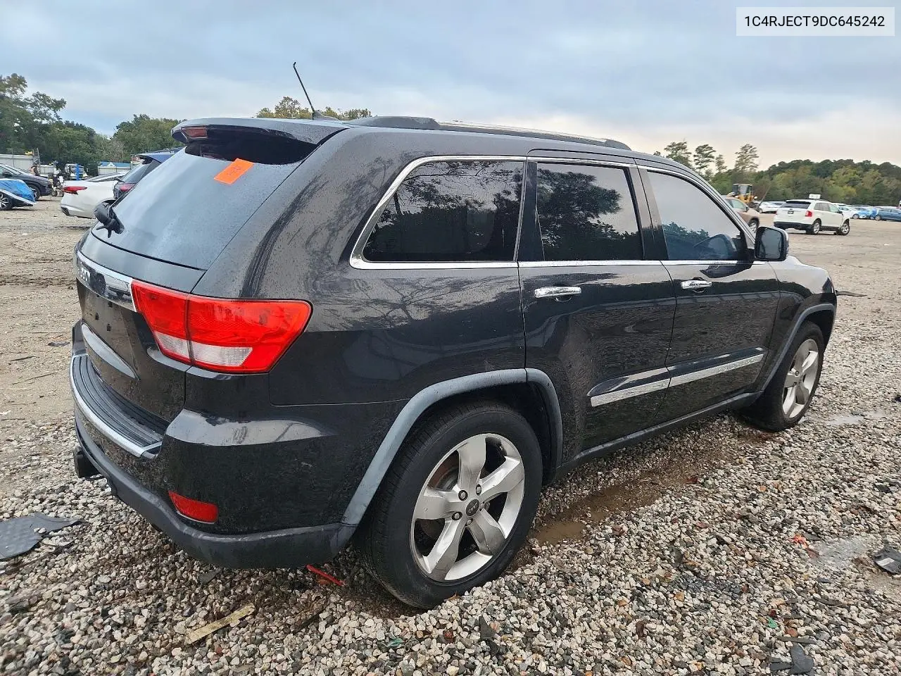 2013 JEEP GRAND CHEROKEE VIN 1C4RJECT9DC645242 — фото 3