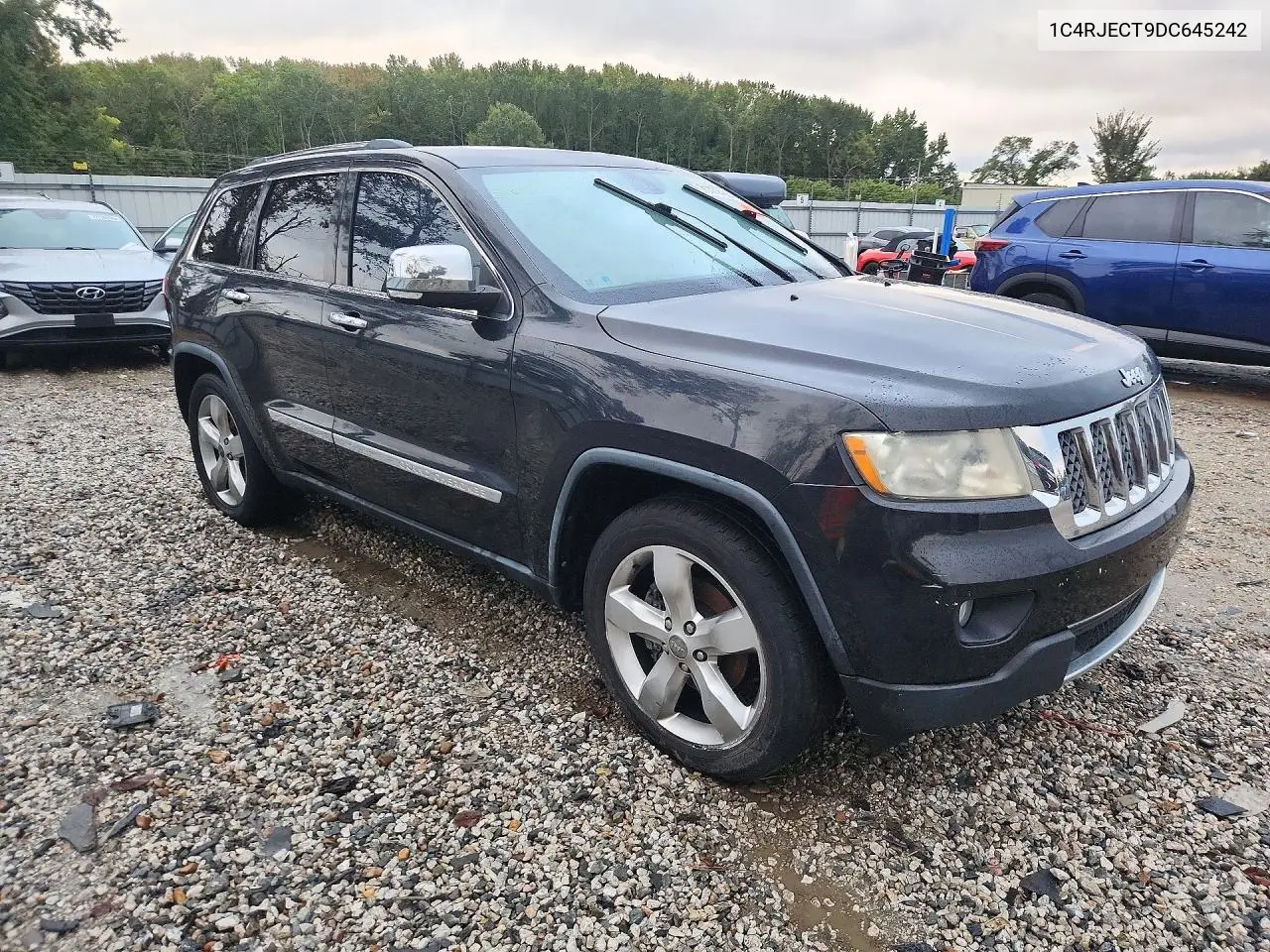 2013 JEEP GRAND CHEROKEE VIN 1C4RJECT9DC645242 — фото 4
