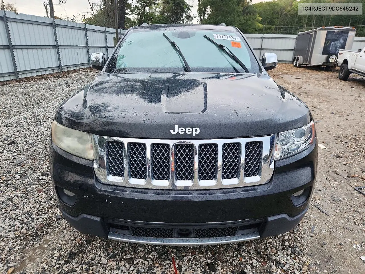 2013 JEEP GRAND CHEROKEE VIN 1C4RJECT9DC645242 — фото 5
