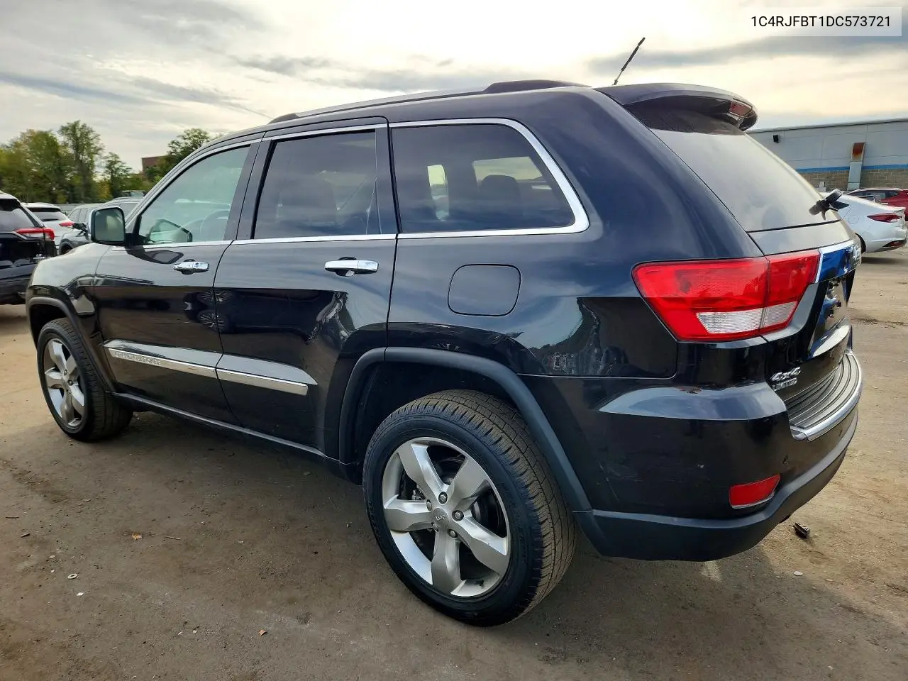 2013 JEEP GRAND CHEROKEE VIN 1C4RJFBT1DC573721 — фото 3